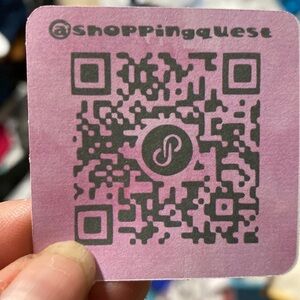 CUSTOM Hand Made Qr stickers 50 count